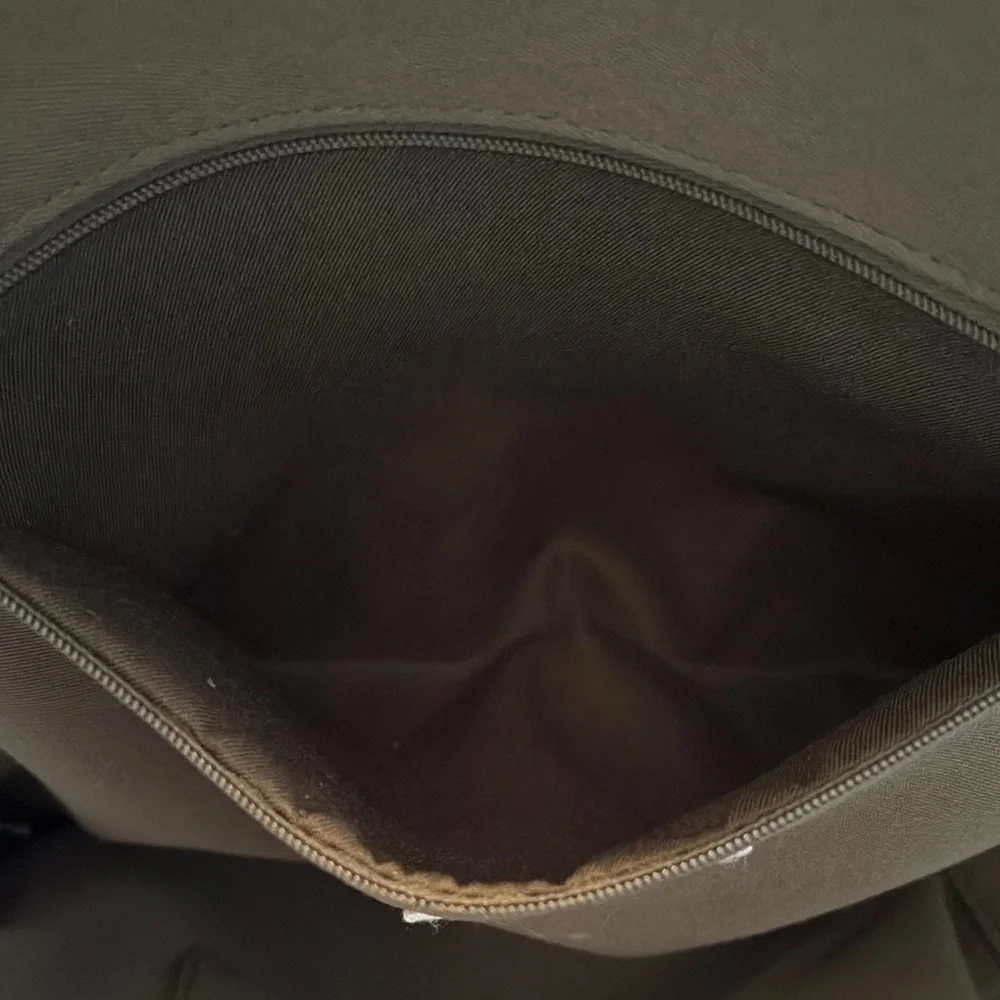 Green Leather Backpack - Picture 4 of 7